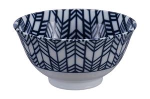 Blauw/Witte Kom - Mixed Bowls - 13 x 7cm 350ml