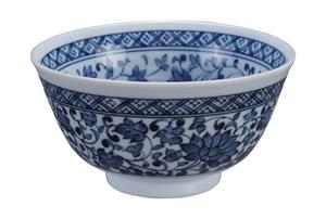 Blauw/Witte Kom - Mixed Bowls - 12.7 x 6.8cm 400ml