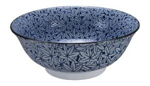 Blauw/Witte Kom - Mixed Bowls - 21 x 8cm 1000ml