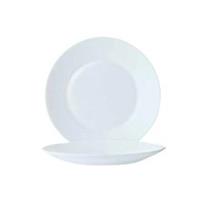 Geschirr-Set Arcoroc Restaurant WeiÃŸ Glas (Ã 23,5 cm) (6 uds)