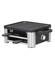 WMF LONO Raclette für 4 Gourmetstel Zwart, Zilver