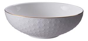 Wit/Goude Kom Ster - Nippon White - 19 x 5.5cm 780ml