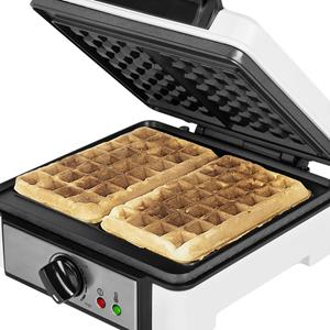 Princess 132397 Wafelijzer - 2 Belgische wafels - Regelbare thermostaat - Anti aanbaklaag - 1200 Watt