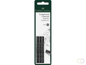 houtskool Faber-Castell Pitt Monochrome geperst S 3 st. blister