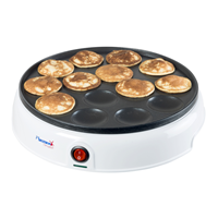 Bestron Holländische Poffertjes Maker APFM700W  Weiß