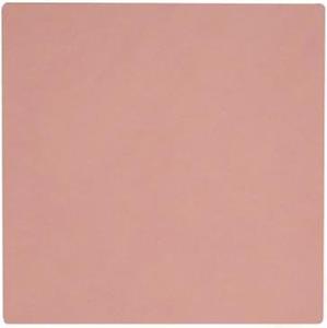 LIND DNA onderzetter Nupo leer 10x10cm - roze