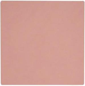 LIND DNA onderzetter Nupo leer 10x10cm - roze