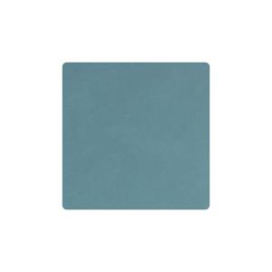 LIND DNA Onderzetter Leer Nupo Lichtblauw 10 x 10 cm