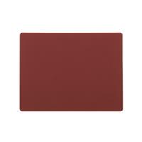 LIND DNA Tischset Leder Nupo Rot 35 x 45 cm