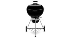 Original Kettle E-5730, Ø 57cm, Holzkohlegrill + Weber Premium Holzkohle 17828