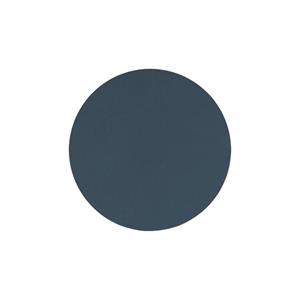 LIND DNA Onderzetter Leer Nupo Donkerblauw Ø 10 cm