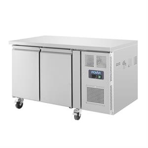 Polar U-serie werkbank met vriezer 282ltr