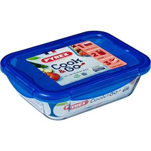 Pyrex Cook & Go ovenschaal met deksel 25 cm