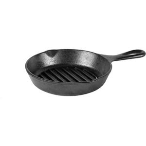 Lodge Logic grillpan ø 16,5cm gietijzer zwart