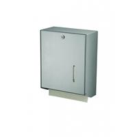 Mediqo-line Handdoekdispenser aluminium groot, MQHLA