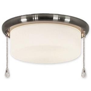 Lamp voor plafondventilator CasaFan 15Z BN FLACHER ZYLINDER Opaalglas (mat)