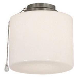 Lamp voor plafondventilator CasaFan 1B BN ZYLINDER GESCHL. Opaalglas (glanzend)