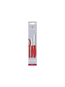 Victorinox Swiss Classic Gemüsemesser-Set 3 tlg. rot