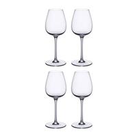 Villeroy & Boch PURISMO WINE Weißweinkelch frisch & spritzig 400 ml 4er Set Weißweingläser transparent