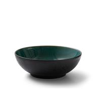 bitz Salat Bowl 30cm black/green
