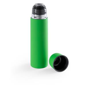 RVS thermosfles/isoleerkan 500 ml groen Groen