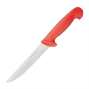 Hygiplas uitbeenmes 15,3cm rood