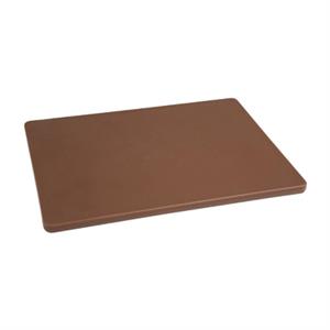 Hygiplas LDPE snijplank bruin 1,2(h) x 30,5(l) x 22,9(b)cm