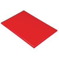 Hygiplas HDPE snijplank rood0x300x25mm
