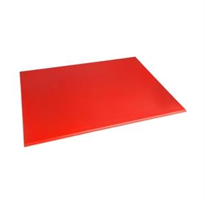 Hygiplas HDPE snijplank rood0x450x12mm