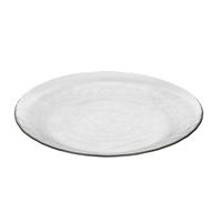 Broste Copenhagen Schüsseln, Schalen & Platten HAMMERED Teller klar 22,5 cm (klar)