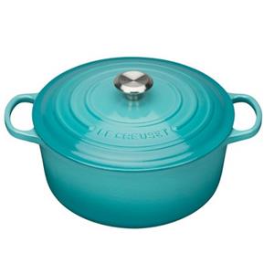 Le Creuset Braadpan Signature Caraïbisch Blauw Ø 24 cm