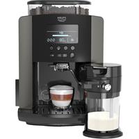 Krups Kaffeevollautomat EA819E Arabica Latte Quattro Force, 1,7l Tank, Kegelmahlwerk