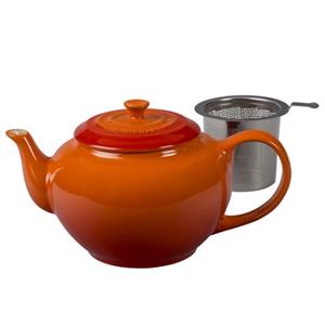 LE CREUSET - Aardewerk - Theepot 1,3l Oranje