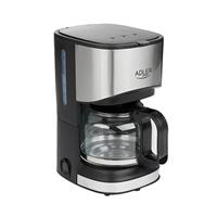 AD-4407 Tropfkaffeemaschine 8 Tassen, Edelstahl, BPA-frei, 550 W, 550 W, 0,7 Liter, schwarz und grau - Adler