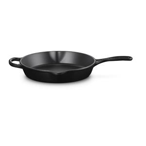 LE CREUSET - Gietijzer - Skillet hoog 26cm Mat Zwart