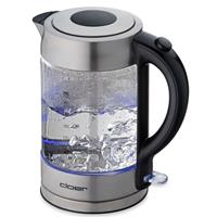 cloer 4429 Waterkoker 20.5x15x23.5 cm 2200W 1.7L RVS/Glas