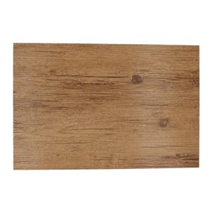 1x Placemat lichtbruine hout print 45 cm Bruin