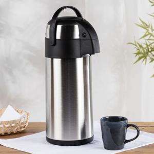 Huismerk Premium Thermoskan Met Pomp - 5 Ltr