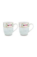 Pip Studio Blushing Birds 145ml Tasse - 2er Set