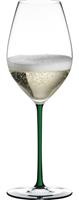 Riedel Gläser Fatto a Mano - grün Champagner Weinglas 445 ccm / h: 25 cm