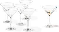 Leonardo Ciao + Martini Glas - 6er Set