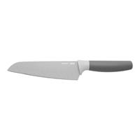 BergHOFF Leo Line santoku mes 17 cm met beschermhoes grijs