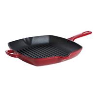 Bourgogne grillpan 26 cm Chili red