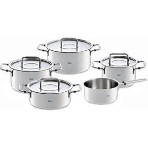 Fissler bonn pannenset, 5-delig met glasdeksel