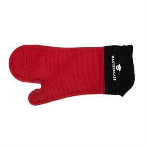 Masterclass Ofenhandschuh 37 X 19 Cm Silikon/baumwolle Rot/schwarz