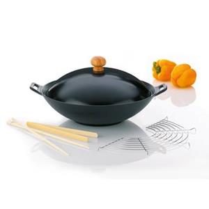 kela Wok-Pfanne Asia Ø 36cm 5teilig