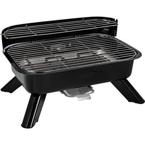 Princess Hybrid Barbecue Grill 2000 W  Schwarz