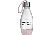 My Only Bottle Rosa, 0,5 Liter PET Flasche, Ersatzflasche für Source, Spirit - Sodastream