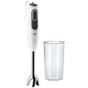 Braun Stabmixer "MQ 3100 Smoothie+", weiß/grau