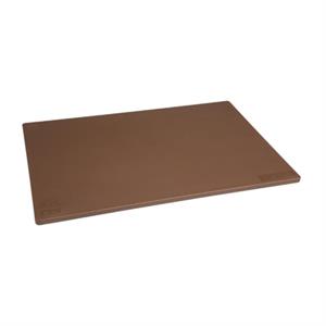 hygiplas antibacteriële LDPE snijplank bruin 450x300x10mm